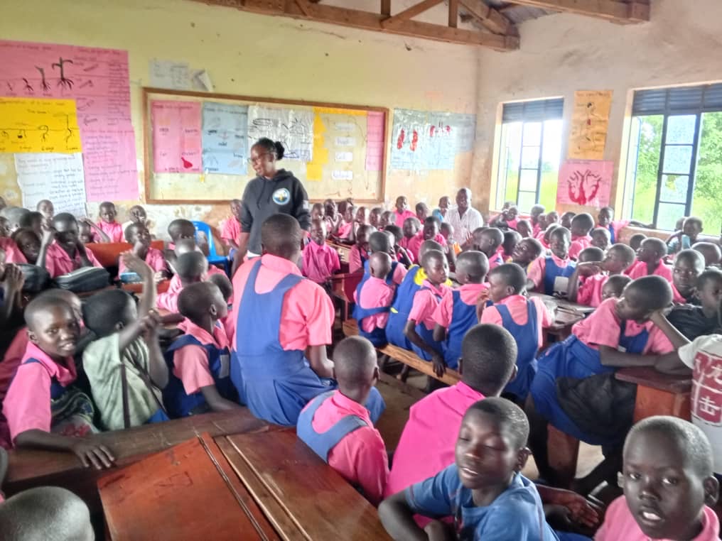 WASH project Girls in the Gulu District